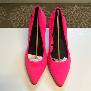 Vera Wang Hot Pink Heels